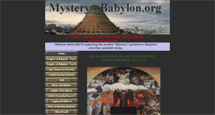 Desktop Screenshot of mystery-babylon.org